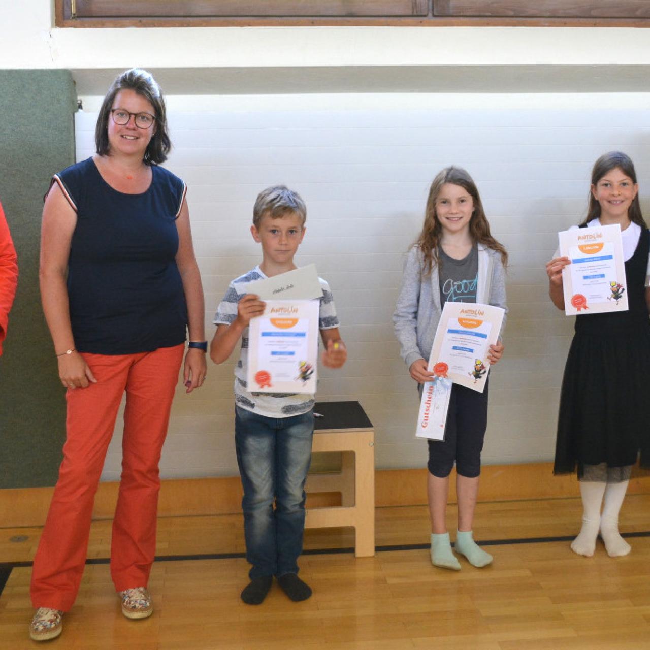 Antolin Preisverleihung 2019/2020
