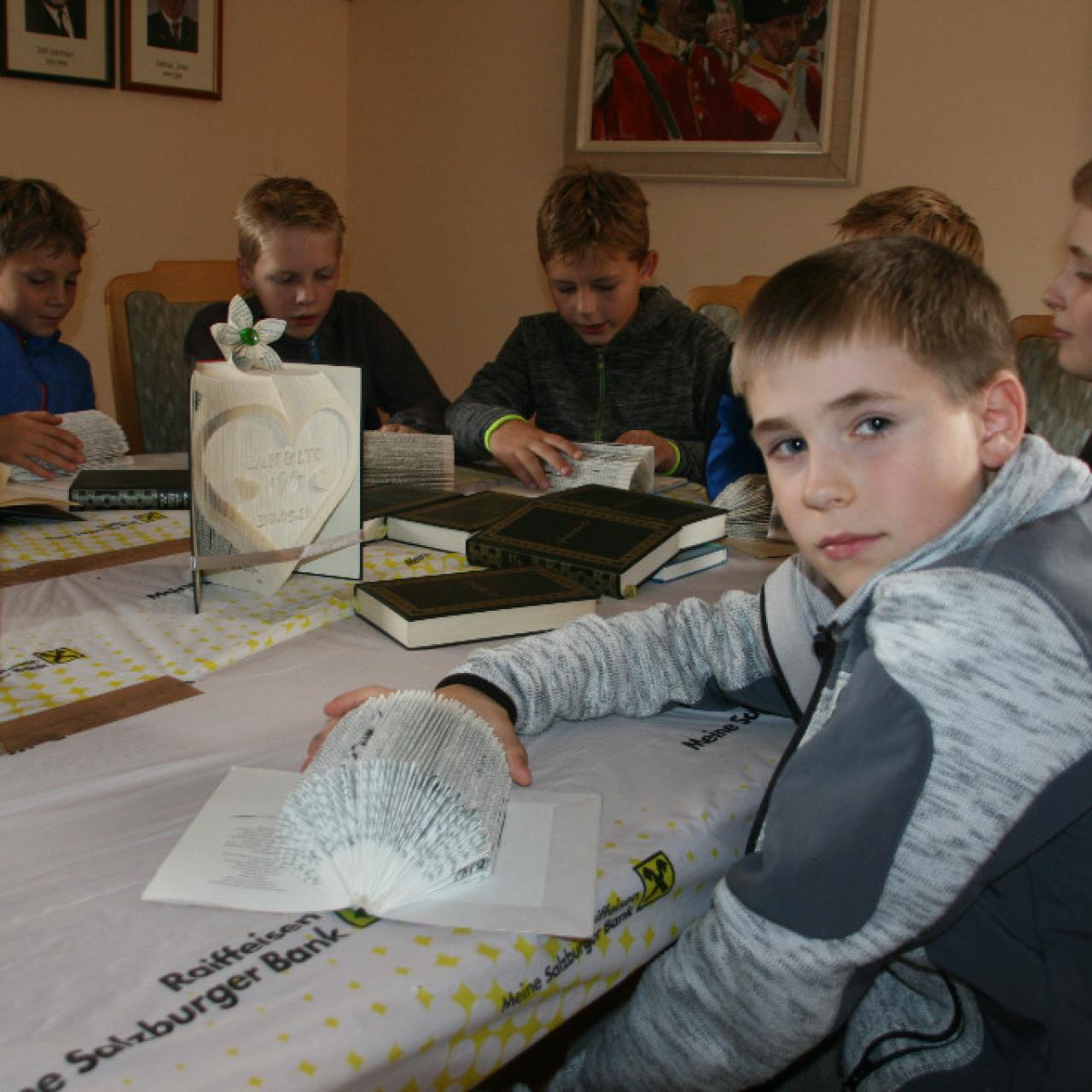 Basteln mit alten Büchern